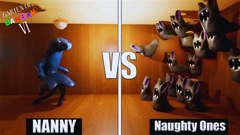 Nanny Vs Naughty Ones Epic Boss Fight Garten Of Banban Youtube