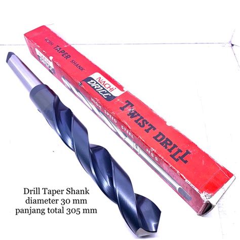 Jual Mata Bor Besi Atau Drill Nachi 30 Mm Taper Shank Di Lapak Putra