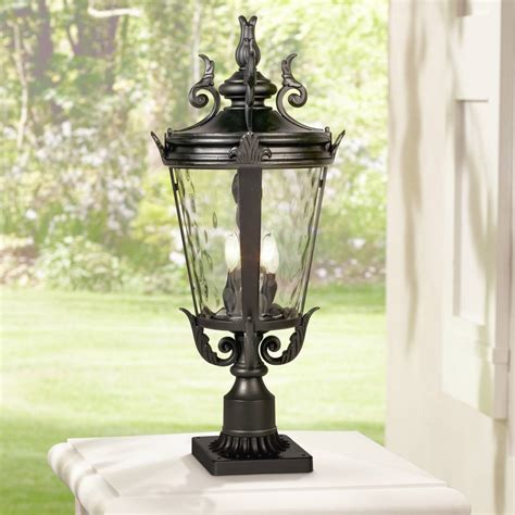 Exterior Lamp Post Lighting Fixtures ~ Livex Lighting Providence 3-light Bronze Outdoor ...