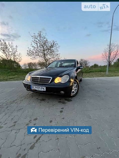 AUTO RIA Продам Мерседес Бенц Ц Клас 2003 BC9131PK бензин 1 8 седан