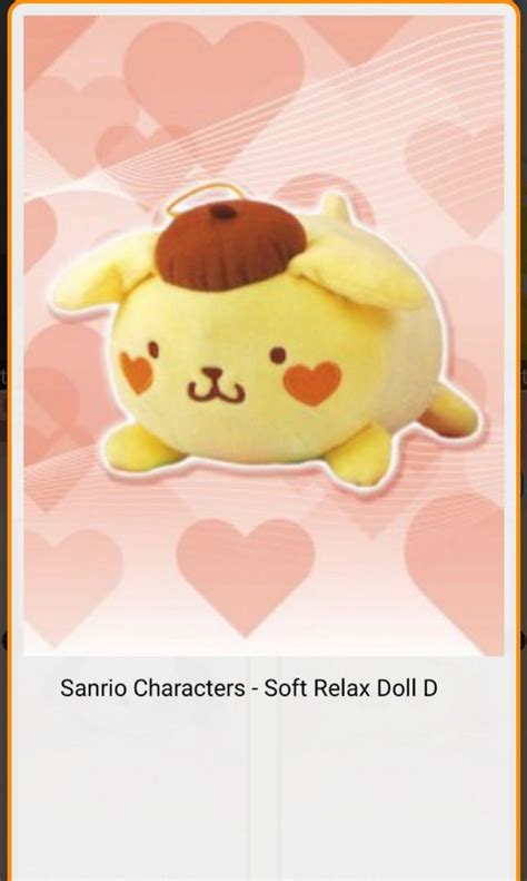 Sanrio Characters Soft Relax Doll Pompompurin Lying Down Set Hobbies And Toys Toys And Games On