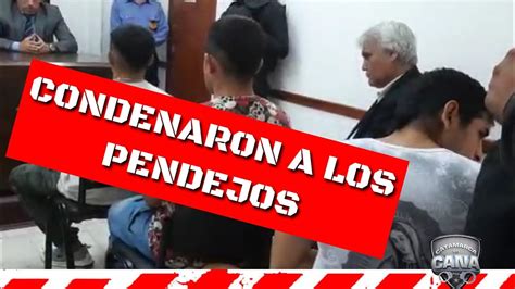 Condenan A Jovenes Acusados De Distintos Hechos Delictivos Youtube