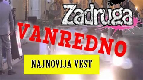 Zadruga 6 VAEČERAS ONI ULAZE U ZADRUGU POTVRĐENO YouTube