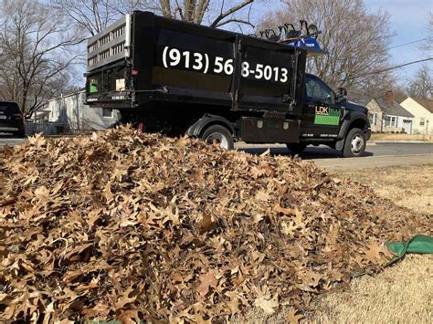 Leaf Removal Service In Overland Park LDK Lawn Service