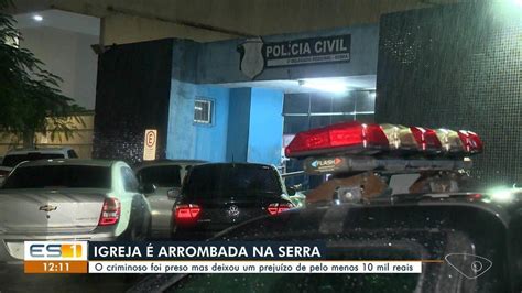 Homem Preso Suspeito De Invadir E Roubar Equipamentos De Igreja Na