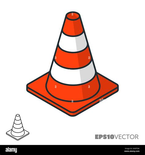 Traffic Cone Outline