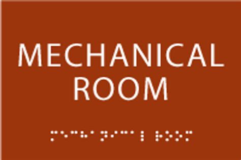 Mechanical Room Signs | ADA Central Signs