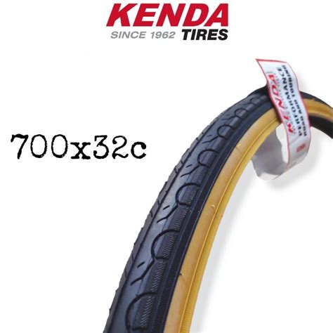 Kenda Outer Tire 700x32c 700 X 32c 32 C Gumwall Skinwall Brown Tanwall