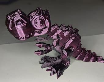 Cyborg T Rex By Flexi Factory Etsy