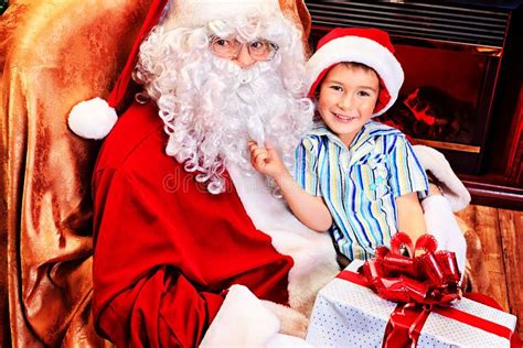 Merry time stock image. Image of december, interior, claus - 28085089