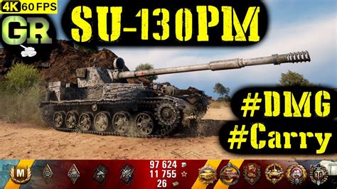 World Of Tanks SU 130PM Replay 10 Kills 5 8K DMG Patch 1 4 0 YouTube