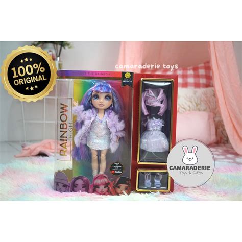 Jual Rainbow High Violet Willow Purple Clothes Fashion Doll With