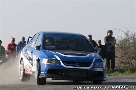 Vajsejtl Jan Majer David Mitsubishi Lancer Evo Viii Rallye St Ela