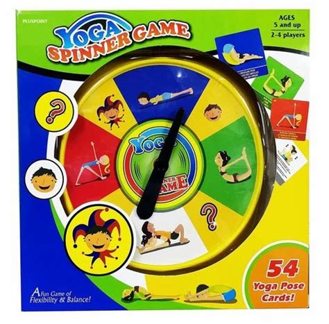 Yellow Plastic Yoga Spinner Game At ₹ 280piece In Surat Id