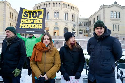 La Norvège donne le feu vert à l exploration minière en eaux profondes