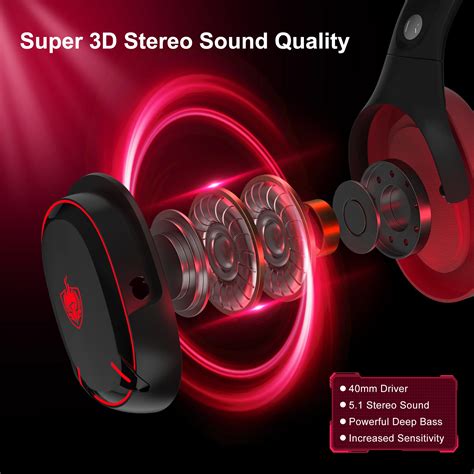 Pc Ps5 Gaming Headset Gaming Headset Stereo Sound Wired Headset H8 Foldable Over Ear Headphones