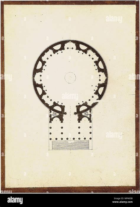 English: Pantheon [Rome, Italy: floor plan] Português: Panteon [Roma ...