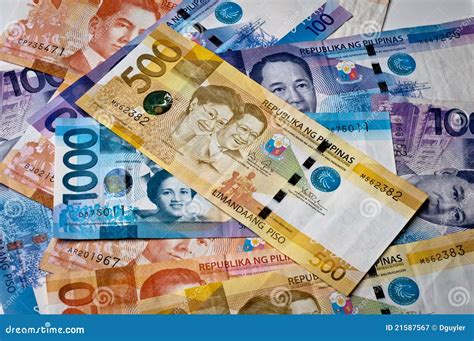 Philippine Currency Royalty Free Stock Photography Image 21587567