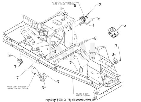 Troy Bilt 13a721jd066 Tb30r Hydro 2018 Parts Diagram For Electrical