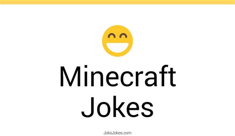 80 Minecraft Jokes And Funny Puns JokoJokes