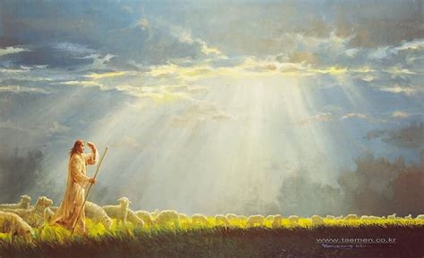 Yongsung Kim Painting Painting Jesus Pictures The Good Shepherd