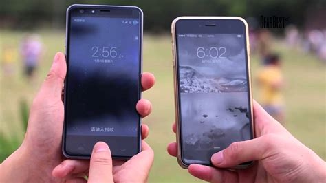 Ulefone Be Touch Vs Iphone 6 Plus Youtube