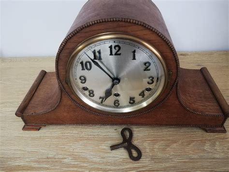 Lovely Westminster Antique Mantel Clock Hermle Junghans Haller Hac