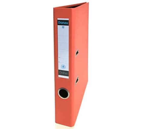 Donau A Mm Pp Lever Arch File Orange My Online Stationery