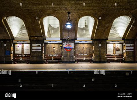 Baker Street Tube Station London United Kingdom Stock Photo Alamy