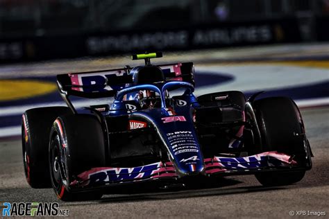 Esteban Ocon Alpine Singapore 2022 RaceFans