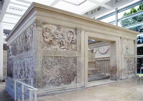 South Side Ara Pacis Illustration World History Encyclopedia