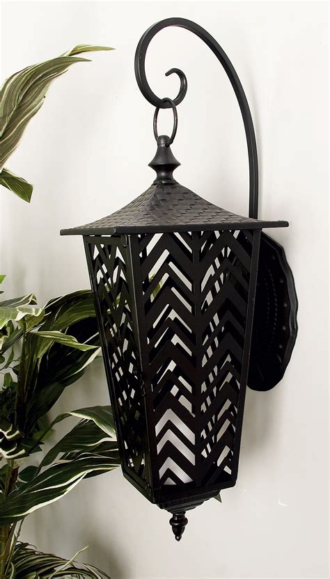 DecMode Traditional 28 Inch Metal Candle Wall Lantern - Walmart.com - Walmart.com