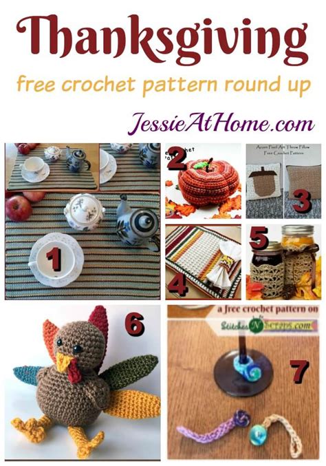 Thanksgiving Crochet Be Thankful For Your Crafty Skills Jessie At Home