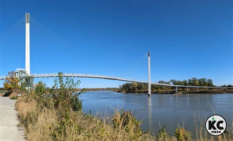 Soar Above The Missouri River On This 3 000 Foot Pedestrian Bridge Kc Hiker