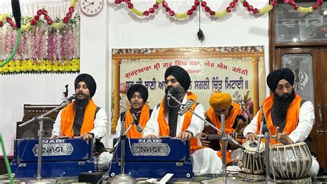 Live Bhai Gagandeep Singh Ji Sri Ganga Nagar Wale Youtube