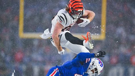 Hayden Hurst Catch Divisional Bengals Highlights Vs Buffalo Bills