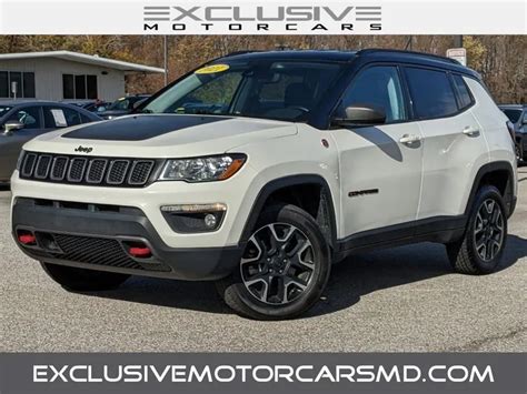 Used 2021 Jeep Compass Trailhawk For Sale In Randallstown Md Vin 3c4njddb4mt598169