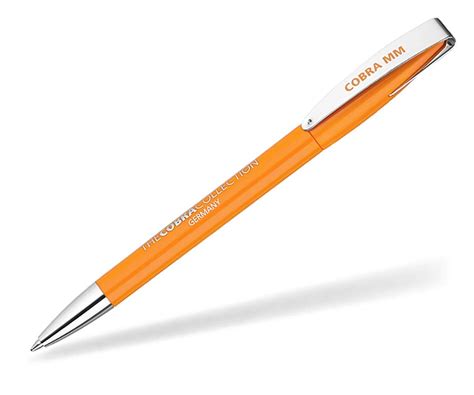 Klio Kugelschreiber Cobra Mm Tl Orange Dein Pen