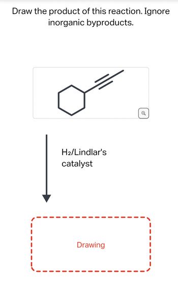 Answered Draw The Product Of This Reaction Ignore Inorganic