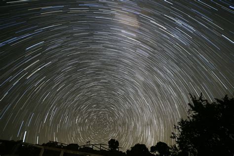 Startrails Piton Maido Looking Towards The South Celestial Flickr