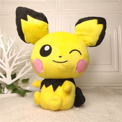 Jual Boneka Pokemon Pichu Evolusi Pikachu Original Nintendo Shopee