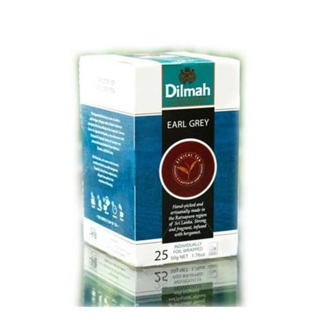 Dilmah Earl Grey Tea Pure 25 Bags Filtered 50 Grams Hien Thao Shop