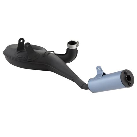 Racing Exhaust Malossi Power Exhaust Black Sound Steel Black Aluminium