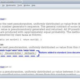 Enhanced Java Documentation | Download Scientific Diagram