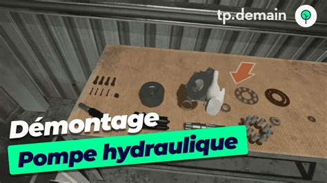 Démontage Dune Pompe Hydraulique Youtube