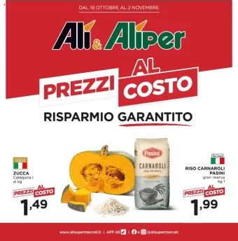 Volantino Alì e Aliper Prezzi Bassi dal 19 01 al 1 02 2023