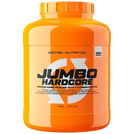Scitec Jumbo Hardcore 3кг купить в Красноярске интернет магазин