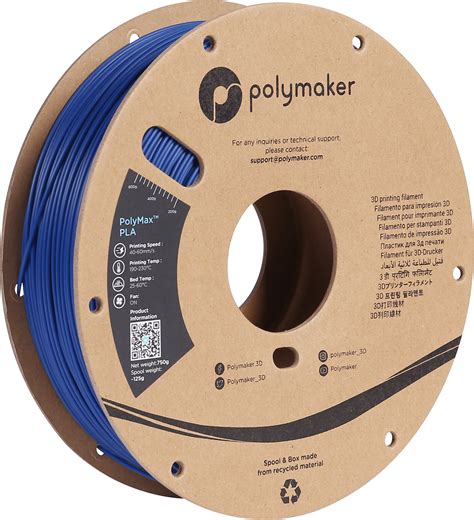 Polymaker PolyMax Tough PLA 3D Prima 3D Printers And Filaments