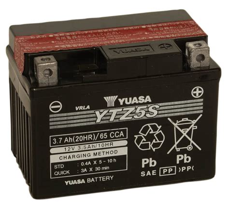 YTZ5S Yuasa Motorcycle Battery Inc Free Delivery MDS Battery