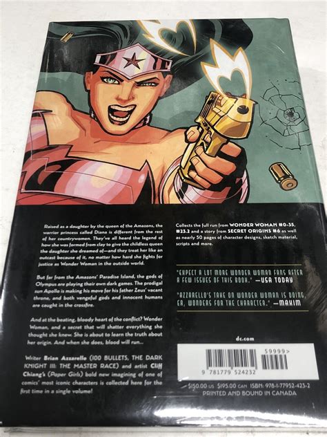 Wonder Woman 2019 DC Comics Omnibus Brian Azzarello Sealed Comic